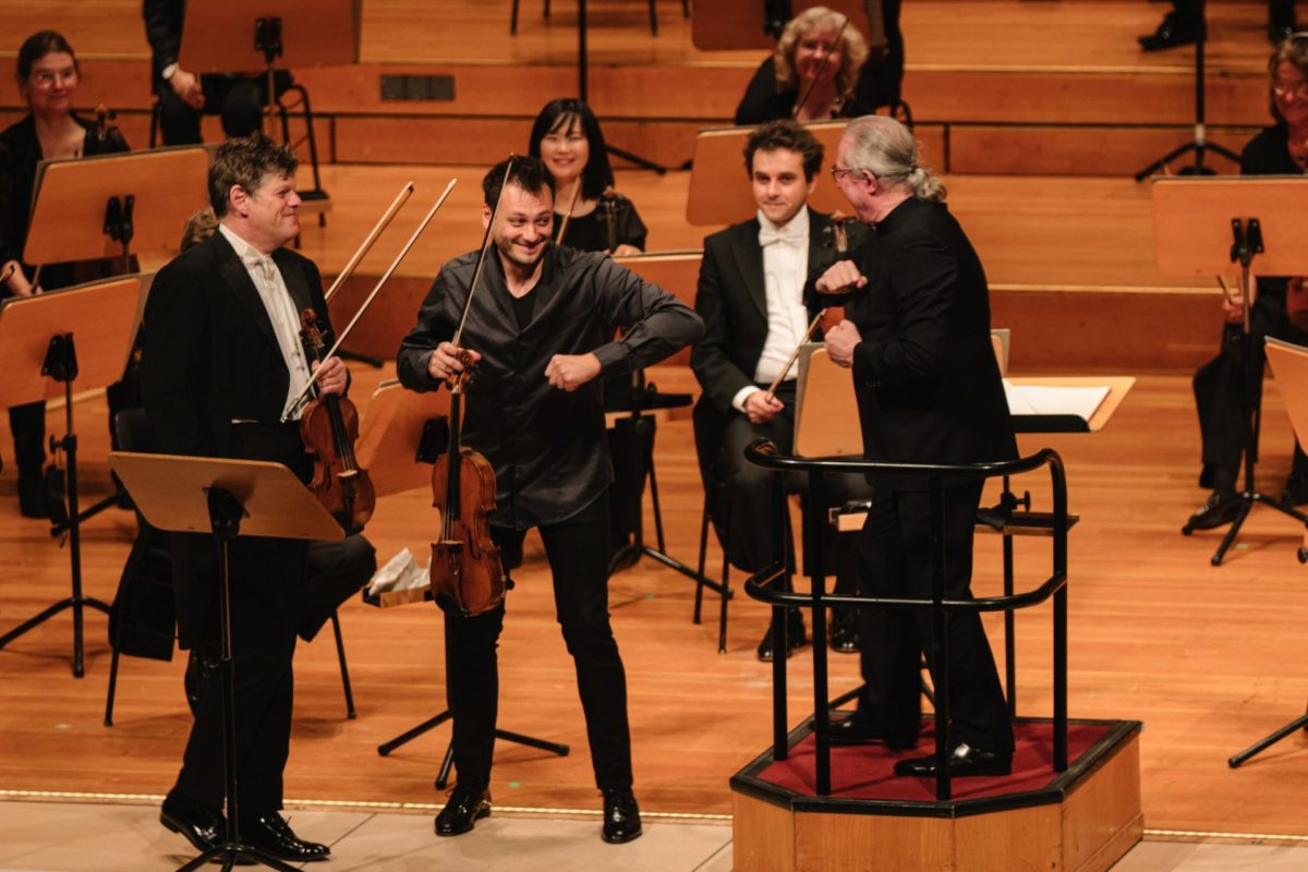 Symphoniker Hamburg, Sylvain Cambreling, Guy Braunstein, Maxim Rysanov  Laeiszhalle Hamburg, 20. September 2020