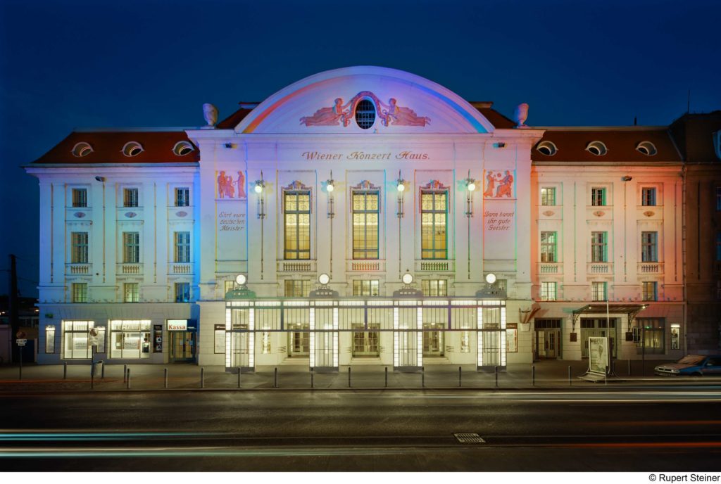 Konzerthaus Wien, New Lighting Design by Victoria Coeln, Vienna, Austria.