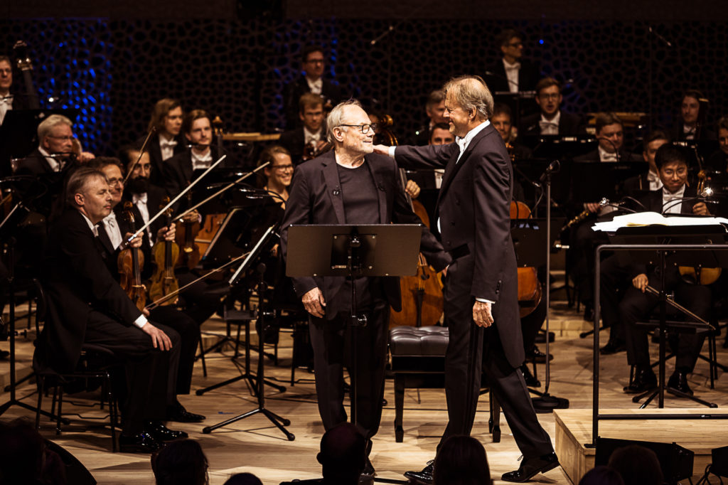 Klaus Maria Brandauer, Thomas Hengelbrock NDR Elbphilharmonie Orchester Opening night 2017/2018