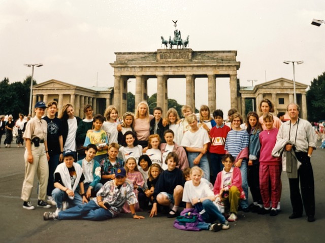 1991 in Berlin für Fernsehaufnahmen