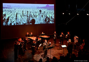 Soundpainting – ensemble oktopus  Reaktorhalle, München, 12. Januar 2024