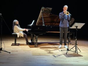 Nozomi – Masako Ohta, Piano, Matthias Lindermayr, Trompete  Schwere Reiter, München, 13. Februar 2025