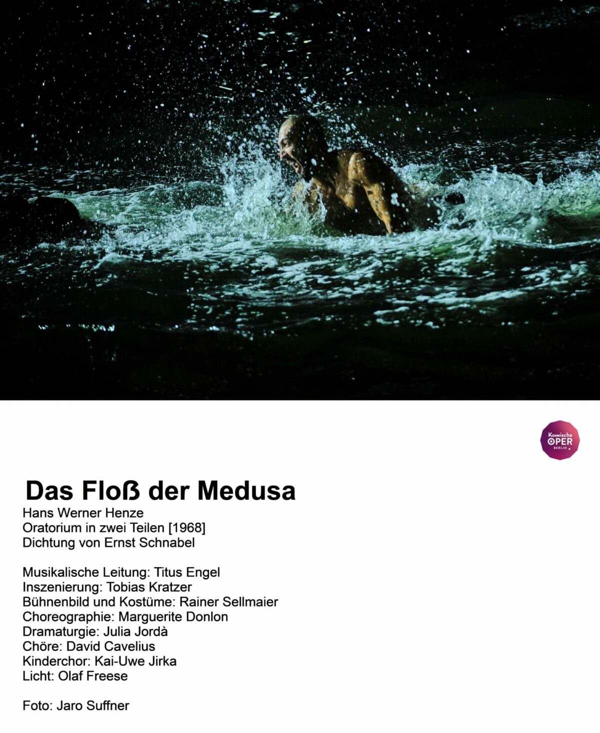 Hans Werner Henze, Das Floß der Medusa  Komische Oper Berlin, Flughafen Tempelhof, 16. September 2023
