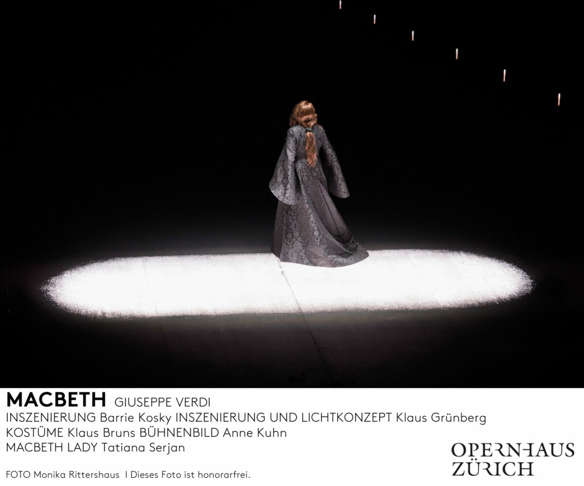 Macbeth, Oper in vier Akten von Giuseppe Verdi  Opernhaus Zürich, 25. November 2023