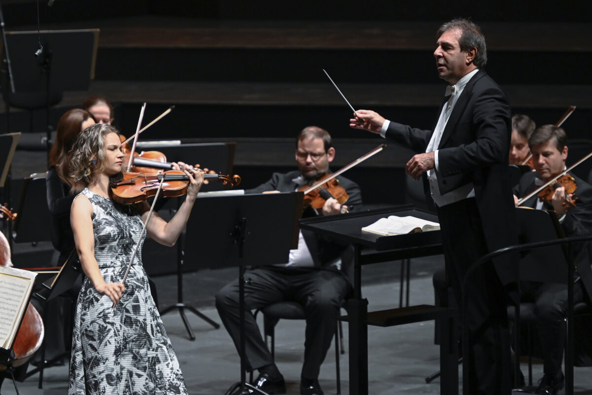 Hilary Hahn, Sächsische Staatskapelle Dresden, Daniele Gatti  Osterfestspiele Salzburg, 30. Oktober 2021