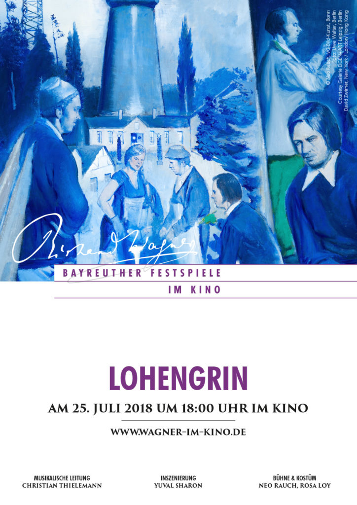 Kinoplakat Lohengrin / Bayreuther Festspiele