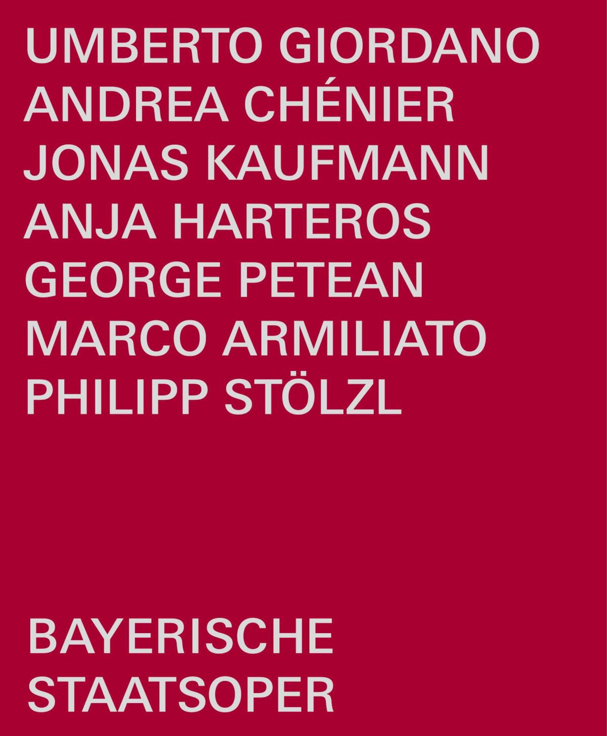 Blu-ray-Rezension: Umberto Giordano Andrea Chénier, Kaufmann und Harteros  klassik-begeistert.de, 24. August 2023