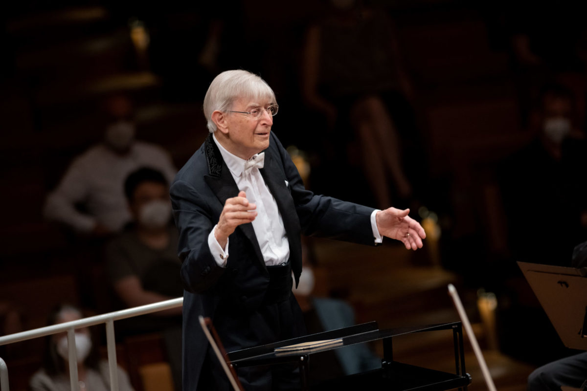 Herbert Blomstedt, Berliner Philharmoniker,  Philharmonie Berlin, 10. Juni 2021