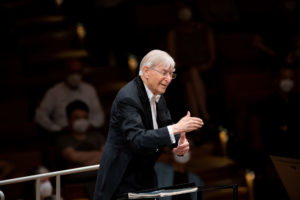 NDR Elbphilharmonie Orchester, Herbert Blomstedt, Dirigent  Elbphilharmonie, 17. Juni 2022