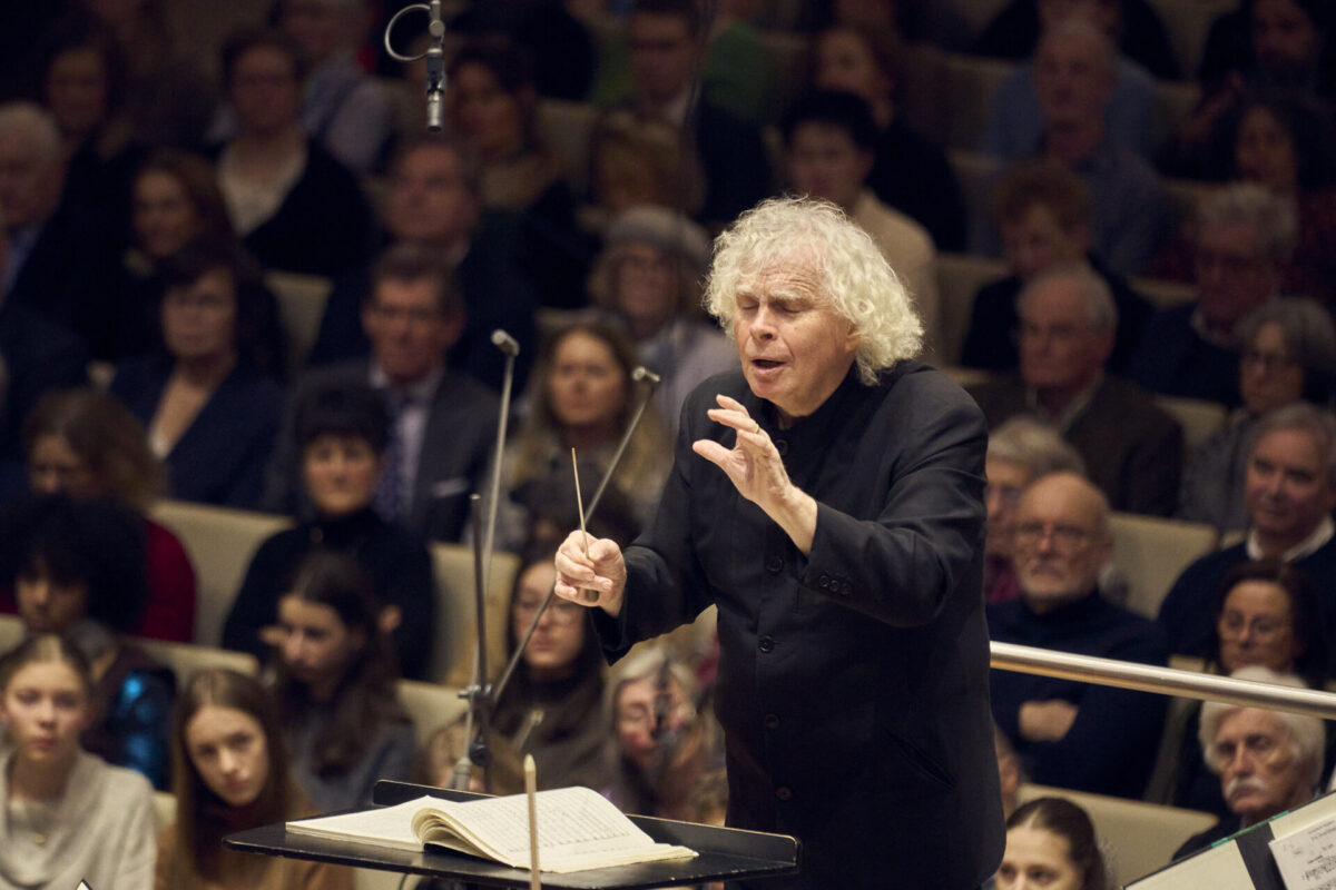 BRSO, Sir Simon Rattle, Brahms  Münchner Residenz, Herkulessaal, 13. Februar 2025