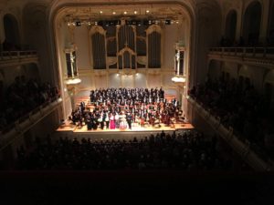 Carl-Philipp-Emanuel-Bach-Chor Hamburg Philharmonisches Orchester der Hansestadt Lübeck,  Laeiszhalle Hamburg, 7. Februar 2020