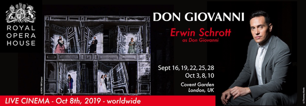 Wolfgang Amadeus Mozart, Don Giovanni, Erwin Schrott,  Royal Opera House London, 16. September 2019