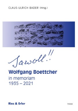 Buch-Rezension: Jawoll!! Wolfgang Boettcher in memoriam 1935-2021  klassik-begeistert.de
