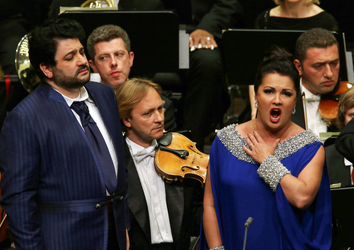 Anna Netrebko und Yusif Eyvazov, Würth Philharmoniker, Claudio Vandelli,  Carmen Würth Forum, Künzelsau