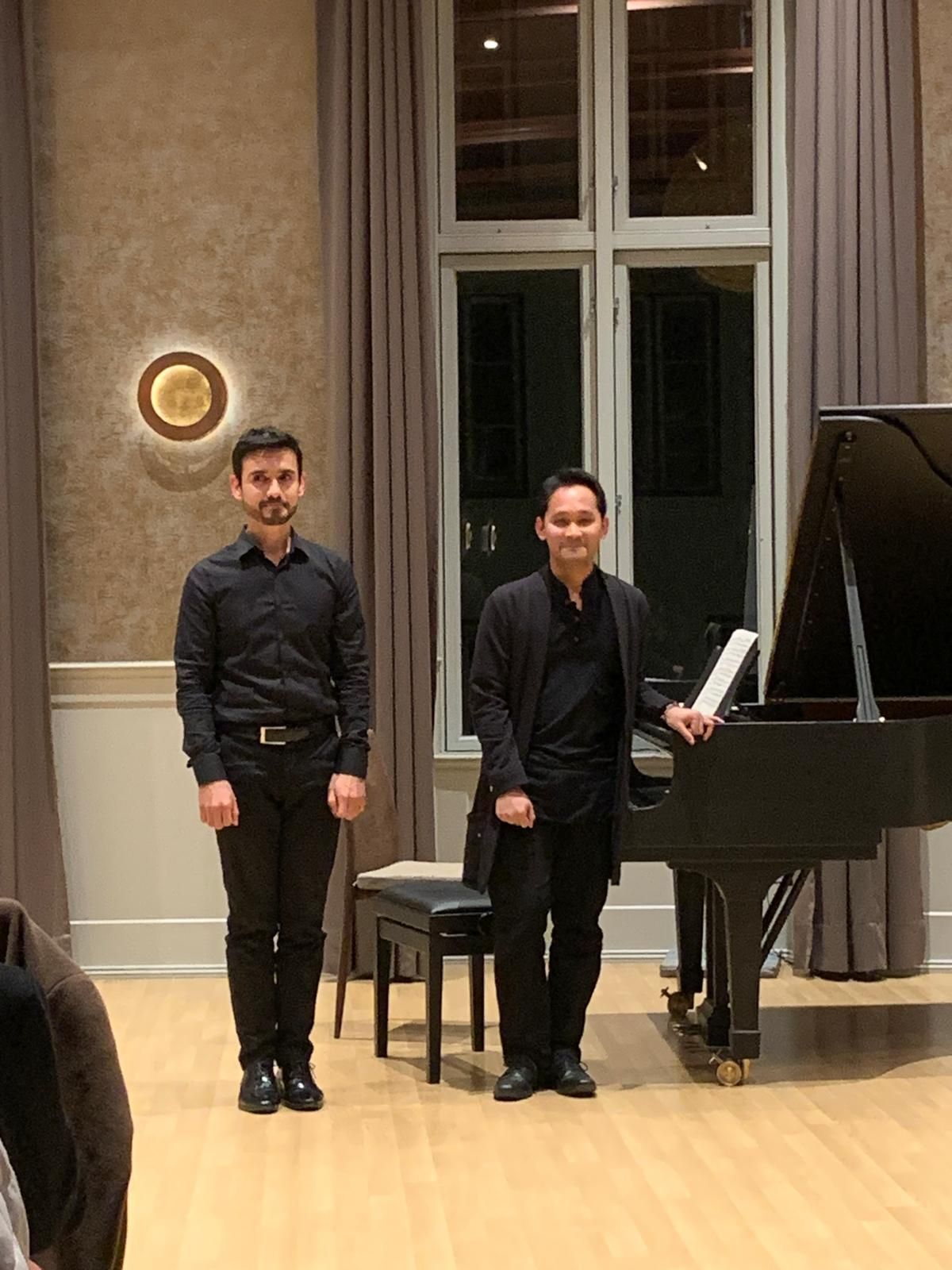 Danang Dirhamsyah und Hermann Valdez, Klavier  Haus Eden, Lübeck, 24. Oktober 2025