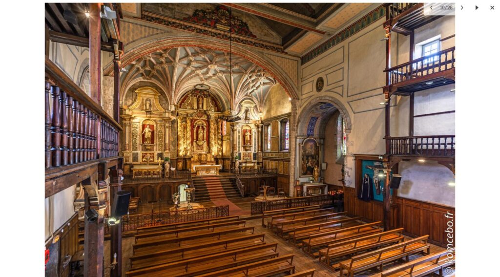  Eglise Saint-Vincent de Ciboure Pays-Basque | Exemple