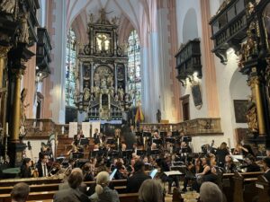 KIRCH’KLANG festival salzkammergut, Orchester Wiener Akademie, Dirigent Martin Haselböck  Mondsee, Basilika St. Michael,