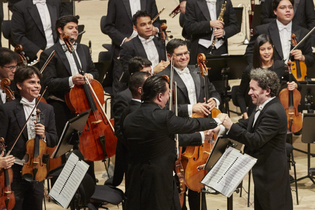 Orquesta Sinfónica Simón Bolívar de Venezuela, Gustavo Dudamel
