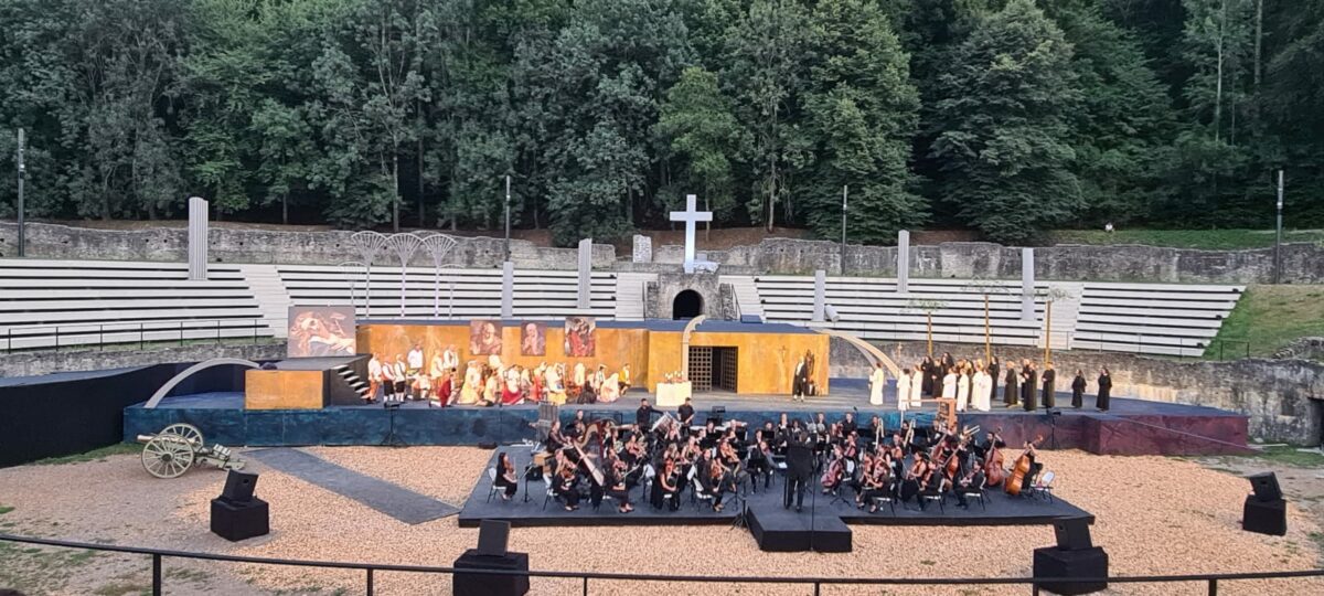Giacomo Puccini, Tosca  Römische Arena Martigny, Wallis, 10. August 2022