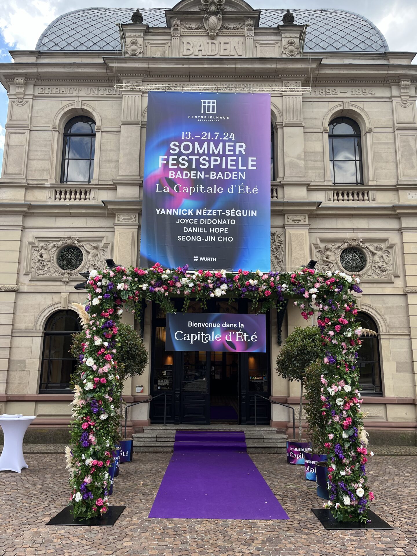 Baden-Badener Sommerfestival La Capitale d’Été, LSO, Yannick Nézet-Séguin, Dirigent  Baden-Baden, Festspielhaus, 16. Juli 2024