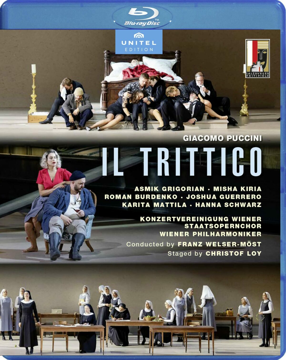 Blu-ray: Giacomo Puccini, Il Trittico, Wiener Philharmoniker, Franz Welser-Möst  klassik-begeistert.de, 4. August 2023