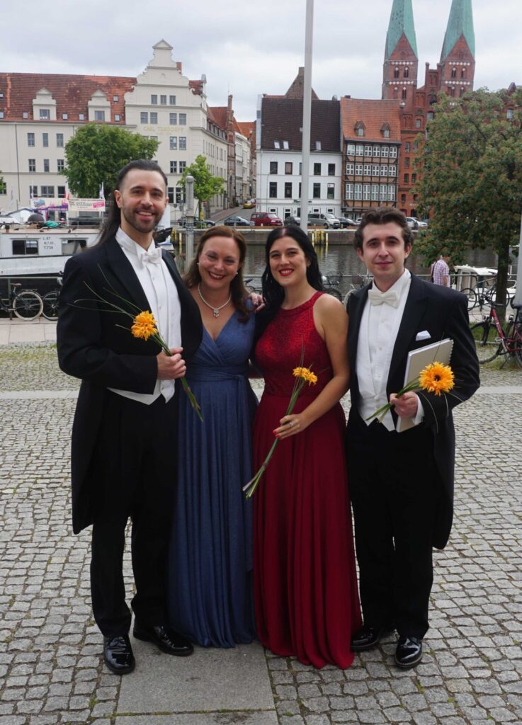 Jacob Scharfman, Andrea Stadel, Frederike Schult en und Alexander Fedorov Photo Andreas Ströbl