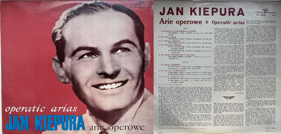 Jan Kiepura_Opernarien_Schallplatte