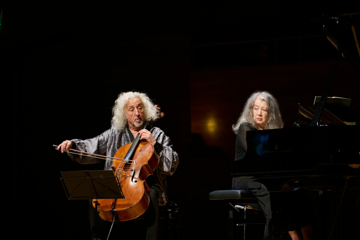 Martha Argerich und Mischa Maisky gastieren in Wuppertal  Wuppertal, Historische Stadthalle, 6. Juni 2023