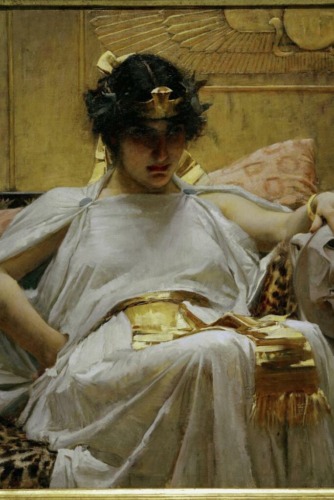 Kleopatra-Gem-vJWWaterhouse-1888