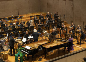 Sir Simon Rattle & Katia und Marielle Labèque  München, Herkulessaal, 3. Oktober 2024