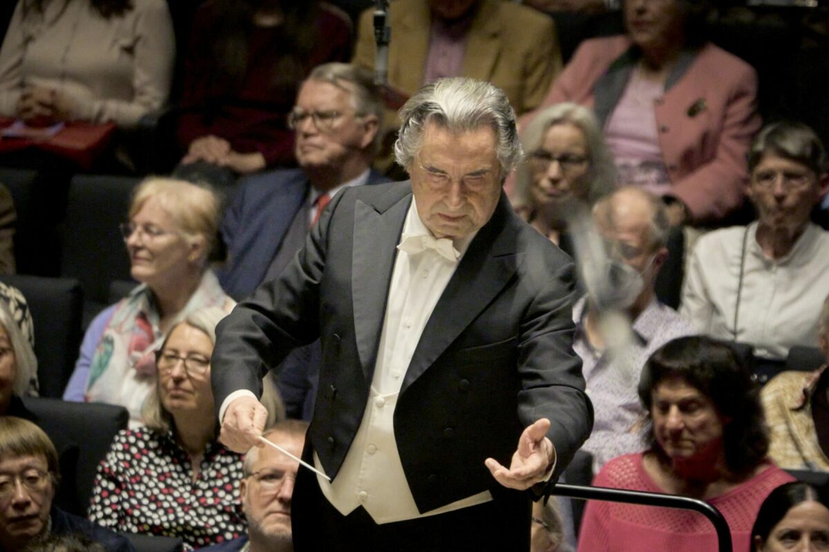 Riccardo Muti, Dirigent, Symphonieorchester des Bayerischen Rundfunks  Isarphilharmonie, München, 1. Juni 2024