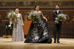 Konzertante Höhepunkte aus Giuseppe Verdis ‚Don Carlo‘, Anna Netrebko, Yusif Eyvazov  Semperoper Dresden, Aufklang, 21. Juni 2020