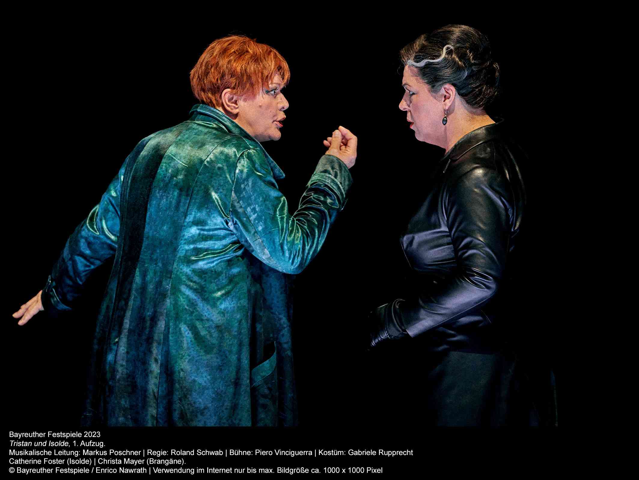 TRISTAN UND ISOLDE, Richard Wagner Bayreuther Festspiele, 3. August ...