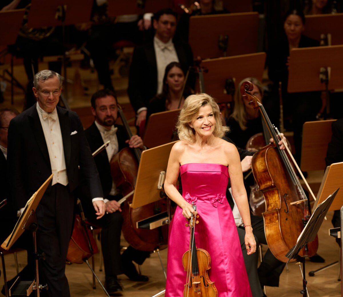 Anne-Sophie Mutter, Violine, Dallas Symphony Orchestra, Fabio Luisi, Dirigent  Kölner Philharmonie, 14. Juni 2024 