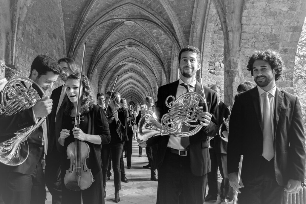 Choriner Musiksommer 2024 in der Kirchenruine des Klosters Chorin (Brandenburg)  Kloster Chorin, 13. Juli 2024