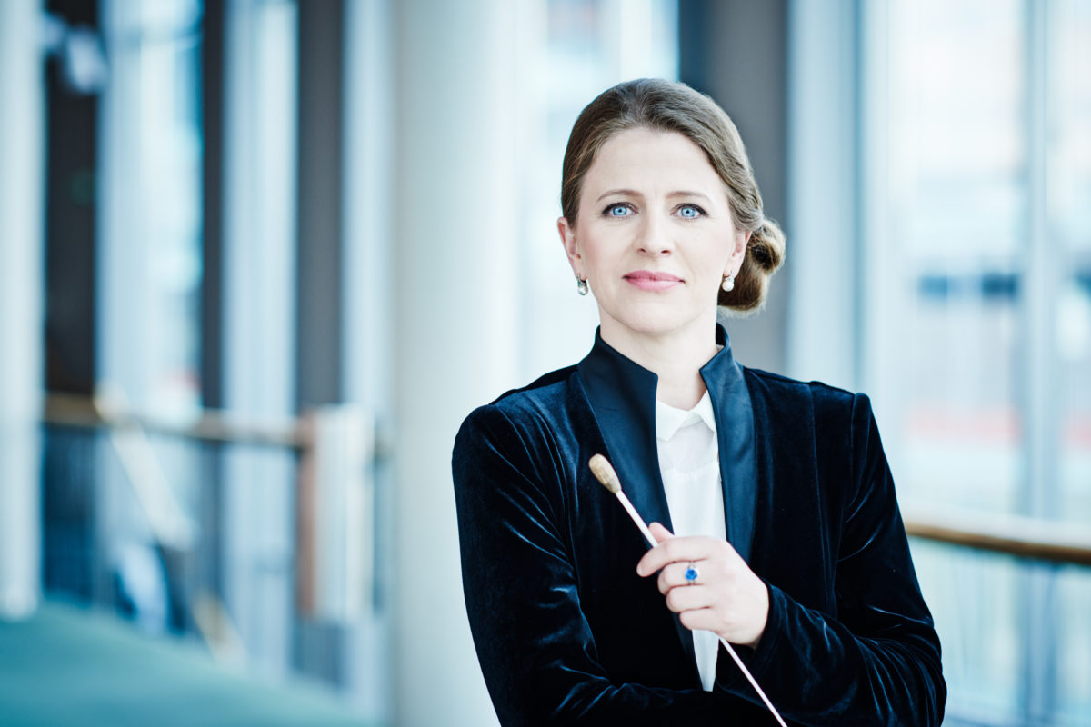 Kristiina Poska, Lorenzo Gatto, Pieter Wispelwey, Sinfonieorchester Flandern,  Concertgebouw Brügge, 03. Oktober 2019