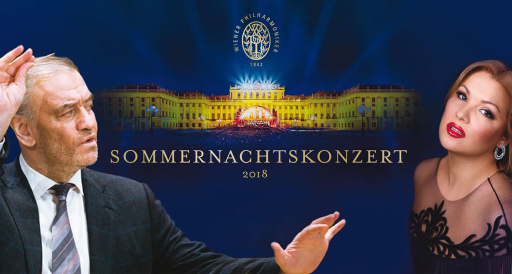 Sommernachtskonzert Wiener Philharmoniker – Plakat