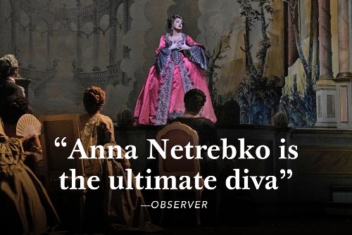 Francesco Cilea, ADRIANA LECOUVREUER, Anna Netrebko,  Metropolitan Opera New York
