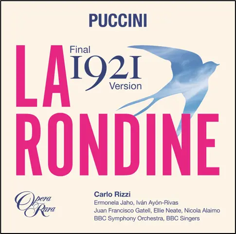 Giacomo Puccini, La Rondine  klassik-begeistert.de, 18. Oktober 2026