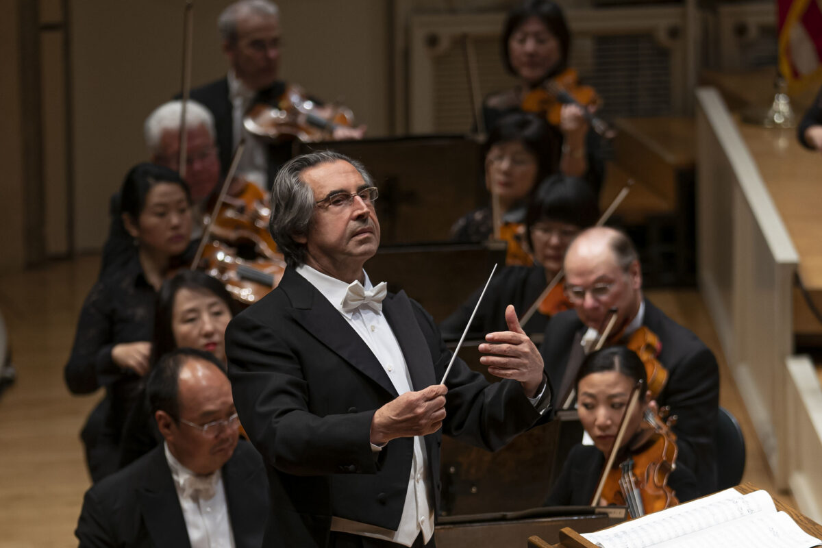 Chicago Symphony Orchestra, Riccardo Muti  Musikverein Wien, 22. und 23. Januar 2024