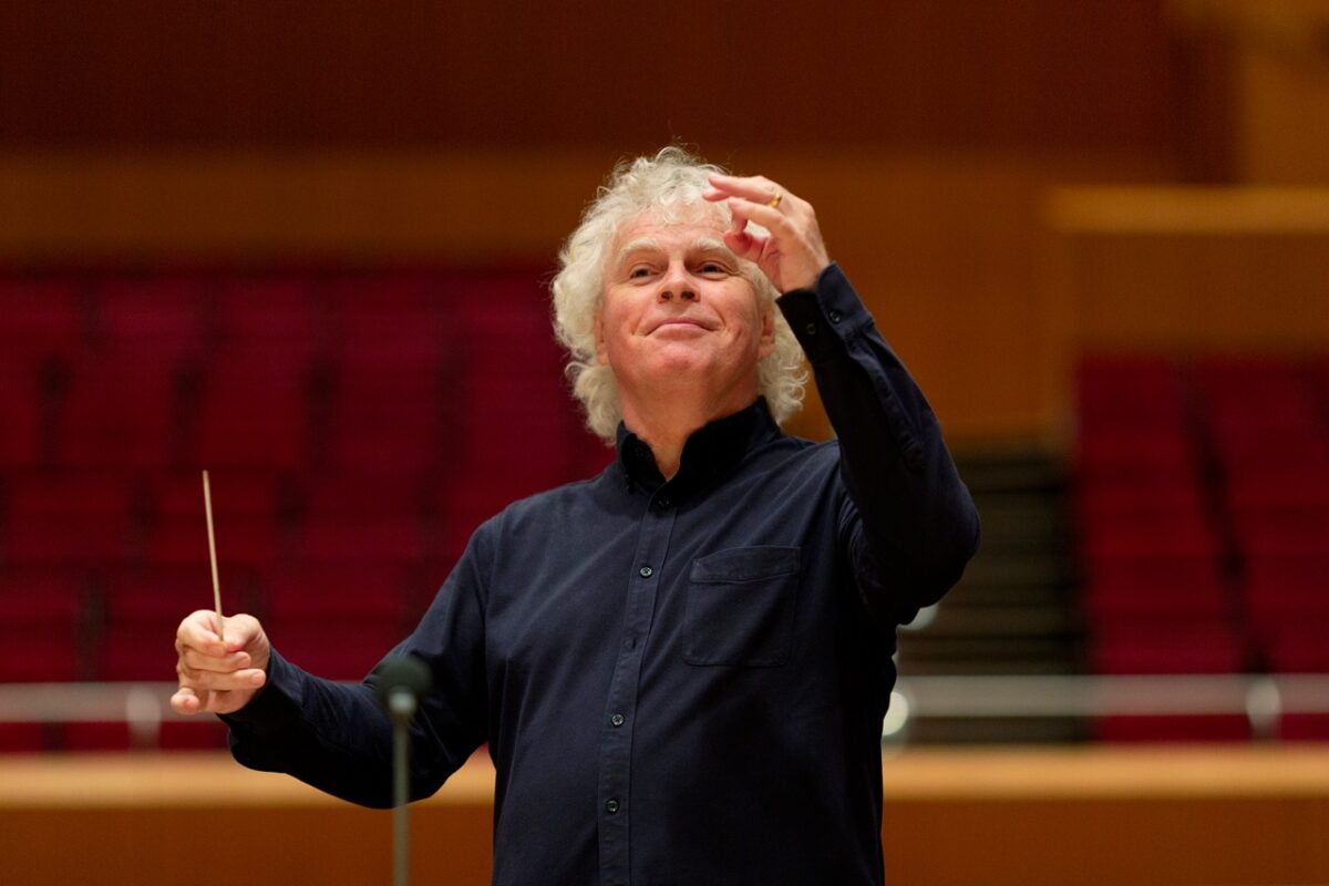 Symphonieorchester des Bayerischen Rundfunks, Sir Simon Rattle Dirigent  Wolkenturm, Grafenegg, 30. August 2024  